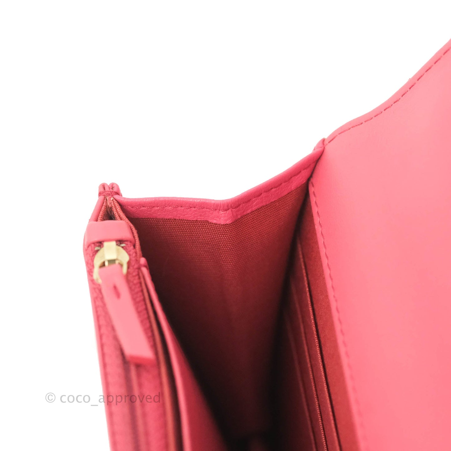 Chanel 19 Wallet on Chain WOC Pink Mixed Hardware