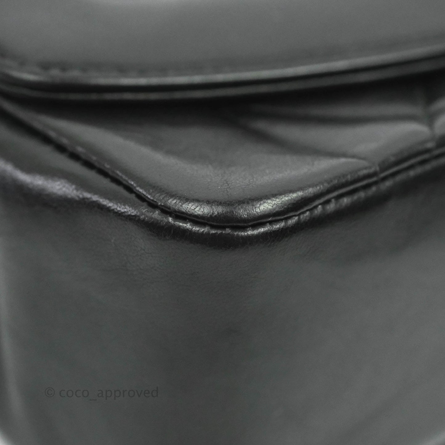Chanel Black Quilted Lambskin Small Vintage Classic Diana Flap 24K Gold Hardware