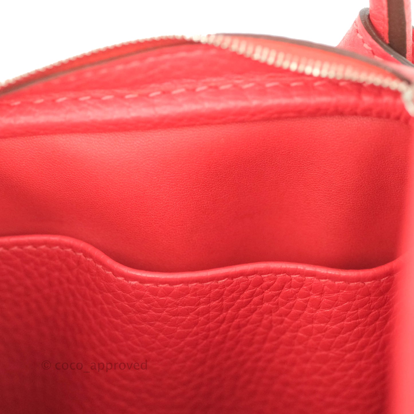 Hermès Lindy 26 Rose Jaipur Clemence Palladium Hardware