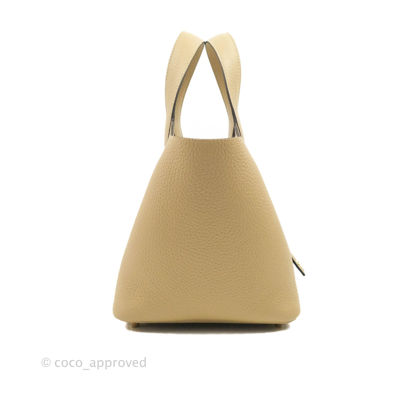 Hermès Picotin 18 PM Clemence Trench Gold Hardware