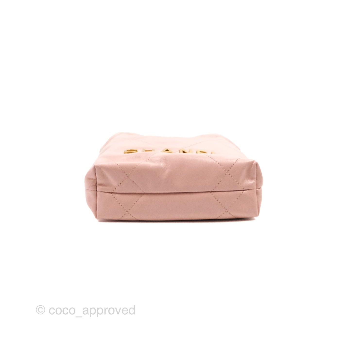 Chanel 22 Mini Bag Pink Shiny Crumpled Calfskin