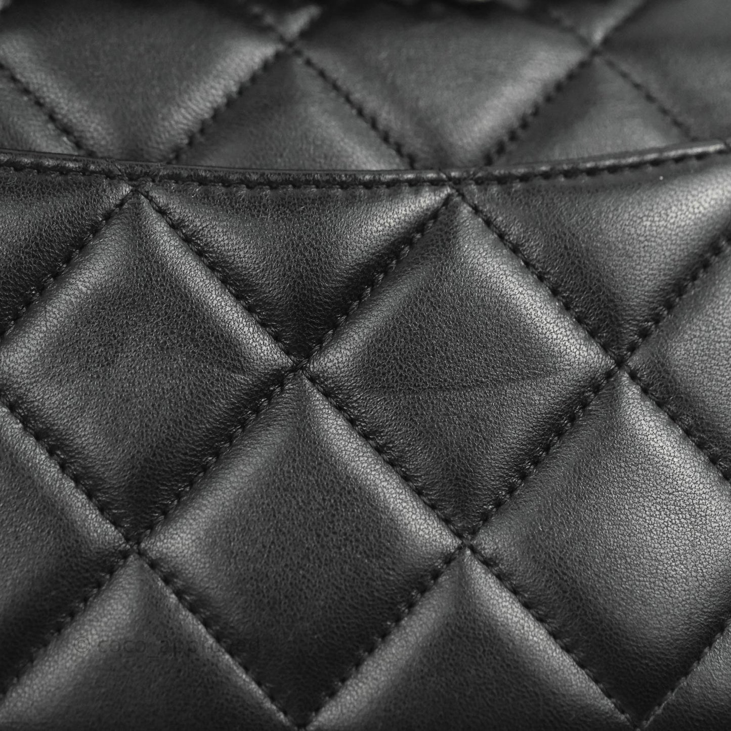 Chanel Small Trendy CC Black Lambskin Ruthenium Hardware