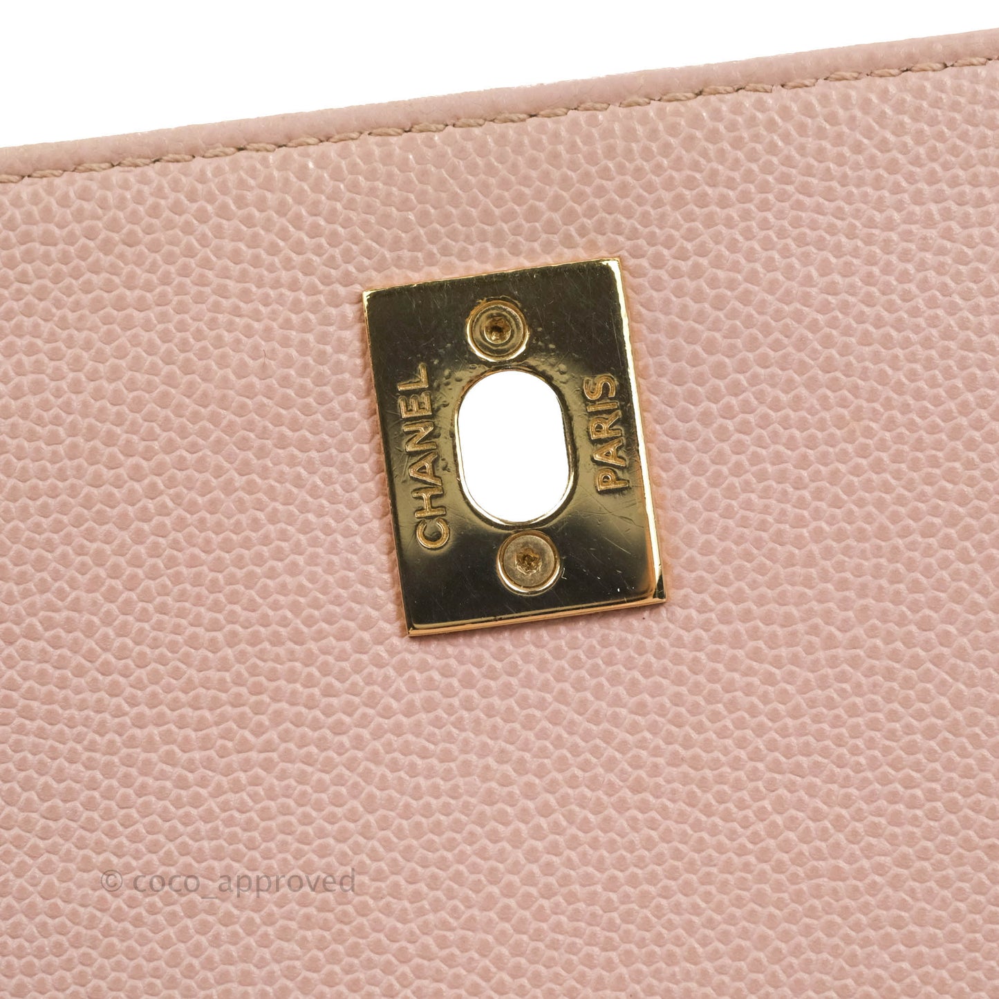 Chanel Quilted Medium Business Affinity Flap Pink Caviar Gold Hardware