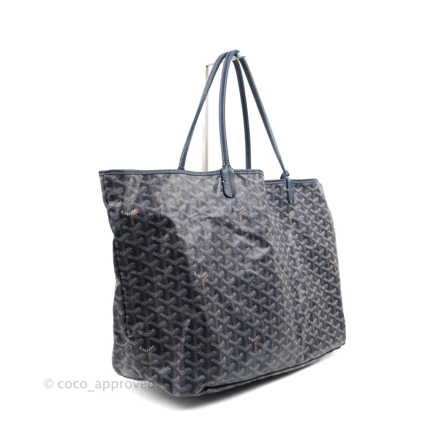 Goyard St. Louis Tote GM Navy