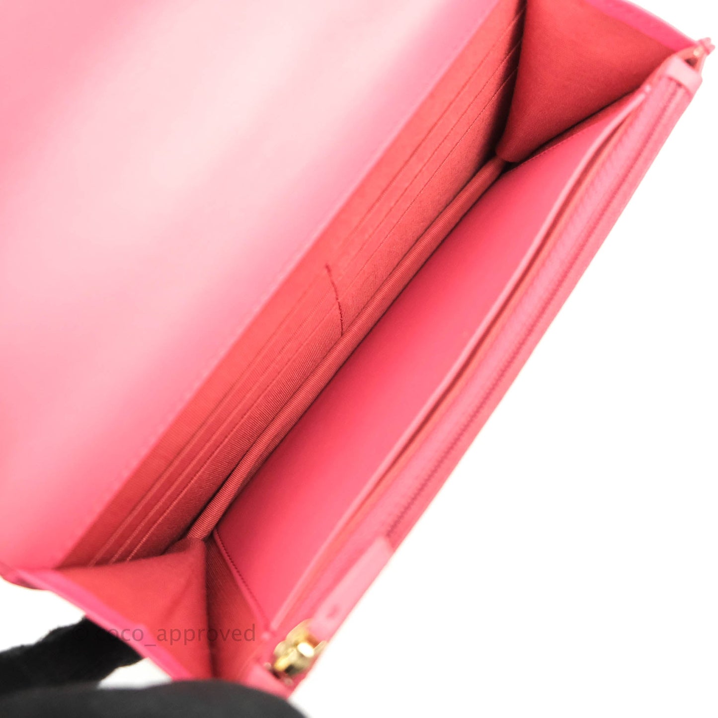 Chanel 19 Wallet on Chain WOC Pink Mixed Hardware