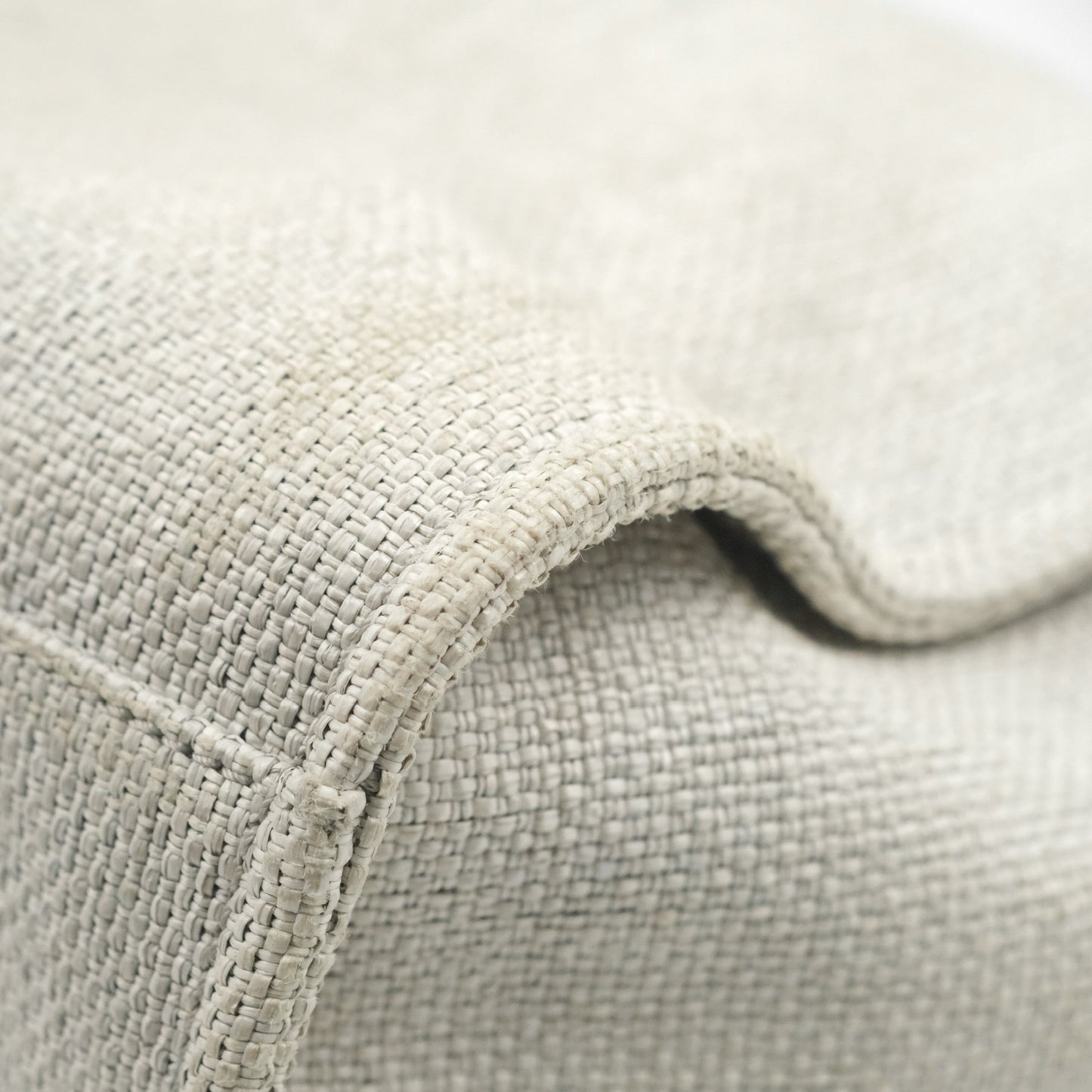 Chanel Medium Deauville Tote Light Grey Canvas