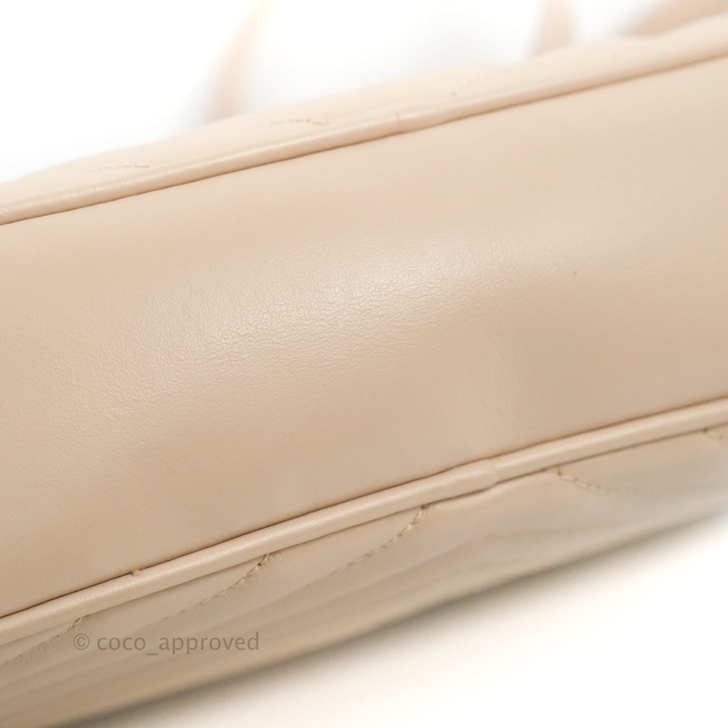 Saint Laurent Lou Quilted Camera Bag Pale Pink Calfskin Ruthenium Hardware