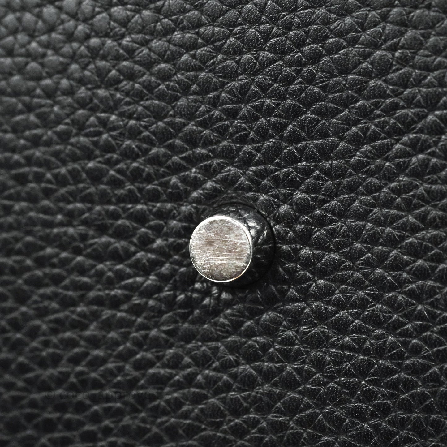 Hermès Lindy 30 Black Clemence Palladium Hardware