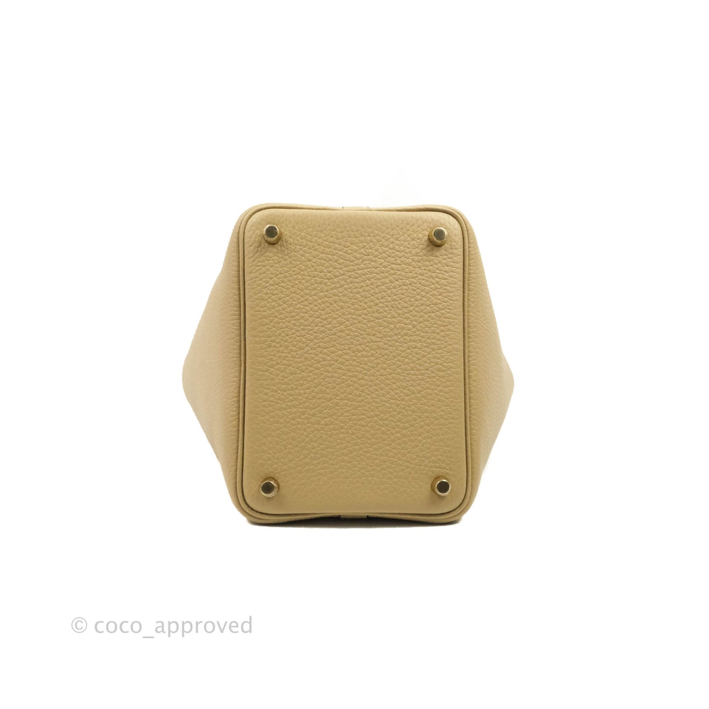 Hermès Picotin 18 PM Clemence Trench Gold Hardware