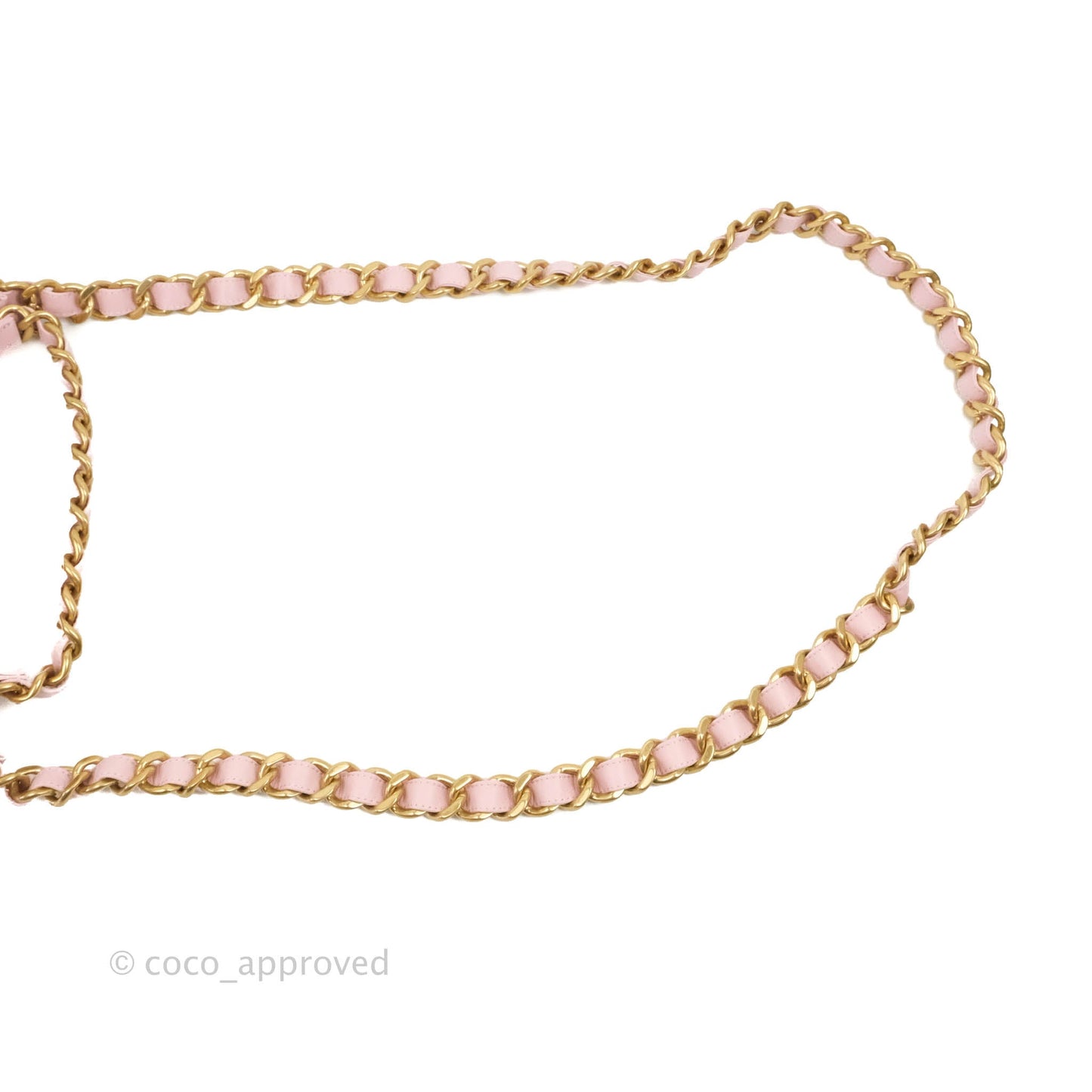 Chanel Small Flap Bag Light Pink Lambskin Aged Gold Hardware 22-23FW