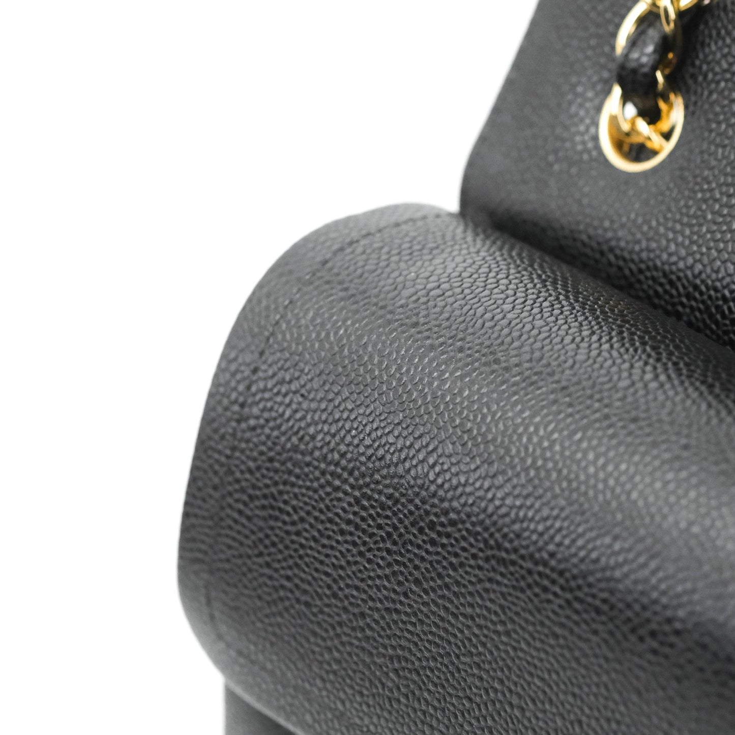 Chanel Jumbo Double Flap Black Caviar Gold Hardware⁣⁣