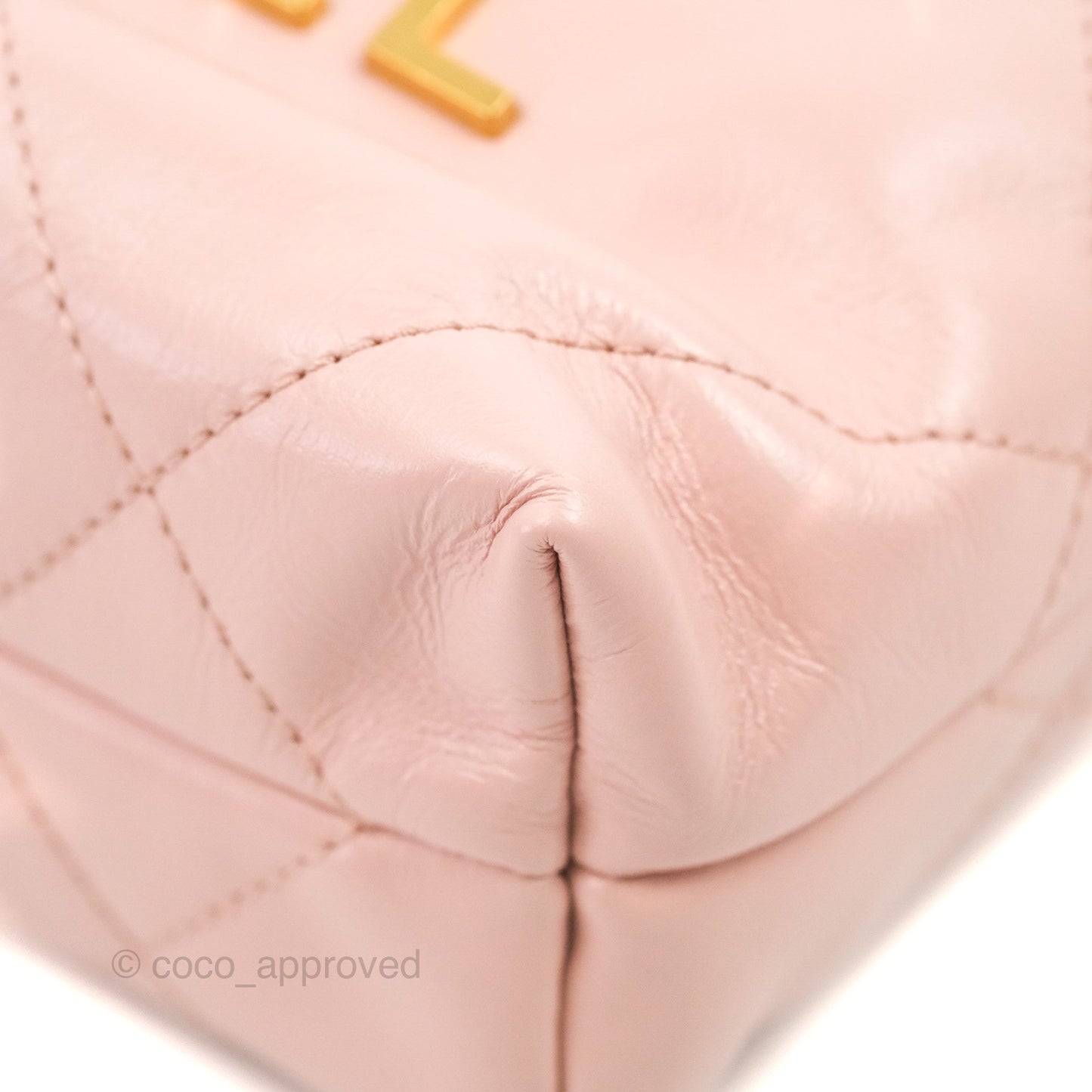 Chanel 22 Mini Bag Pink Shiny Crumpled Calfskin
