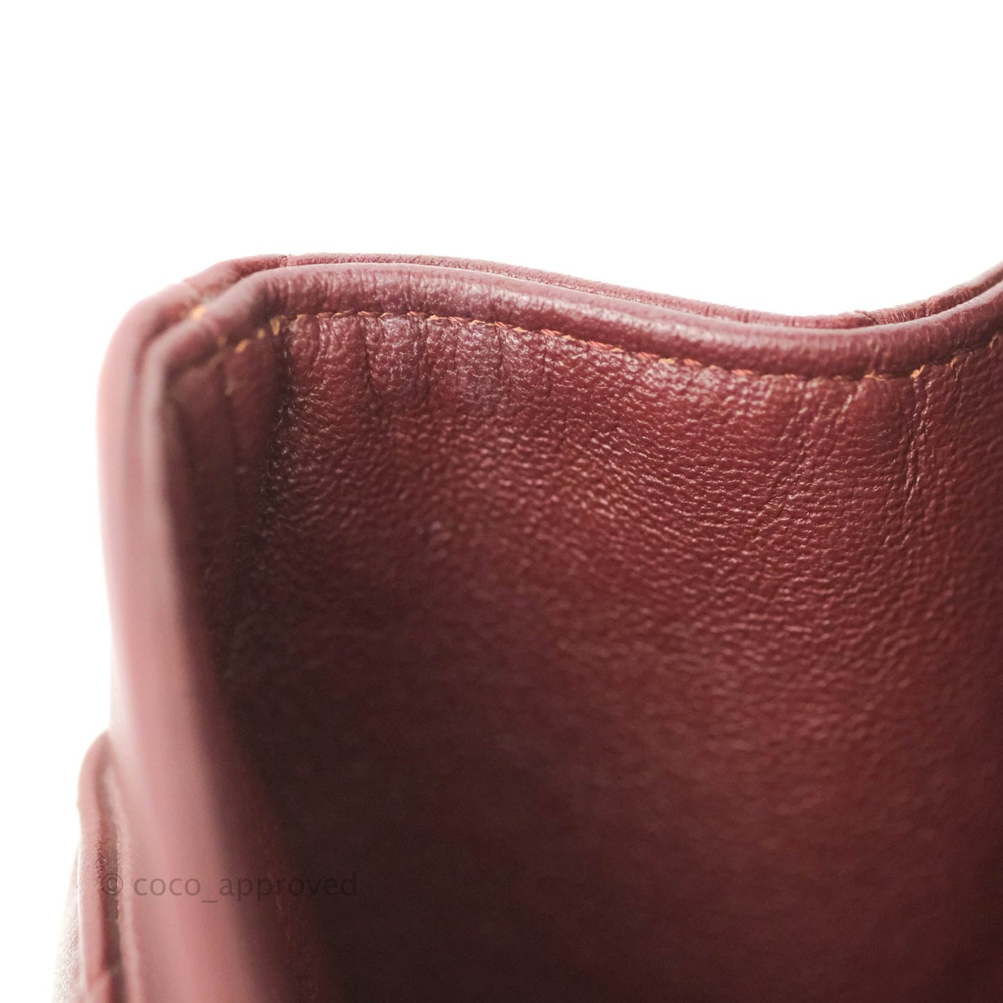Chanel Jumbo Double Flap Burgundy Lambskin Gold Hardware