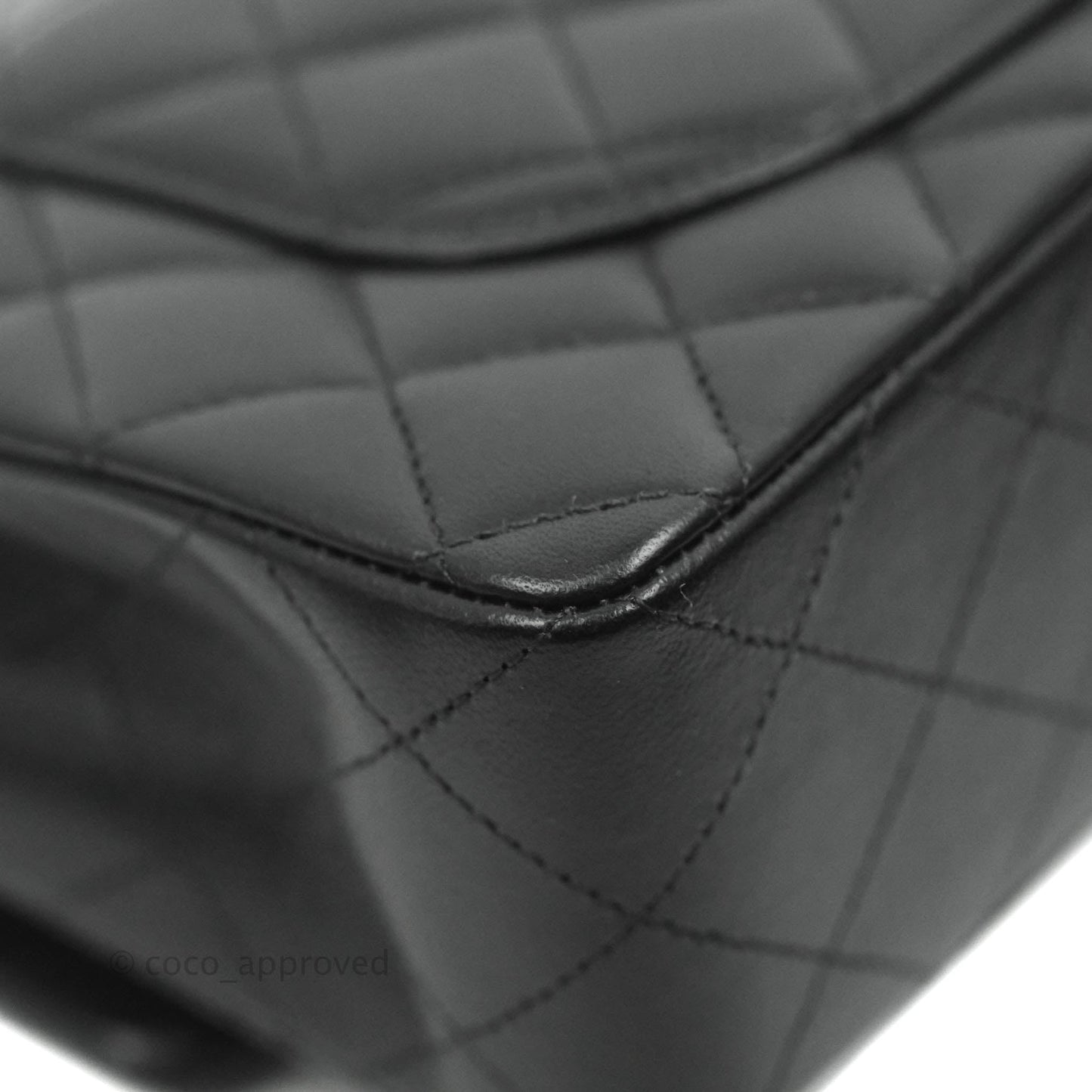 Chanel Small S/M Classic Flap Black Lambskin Silver Hardware