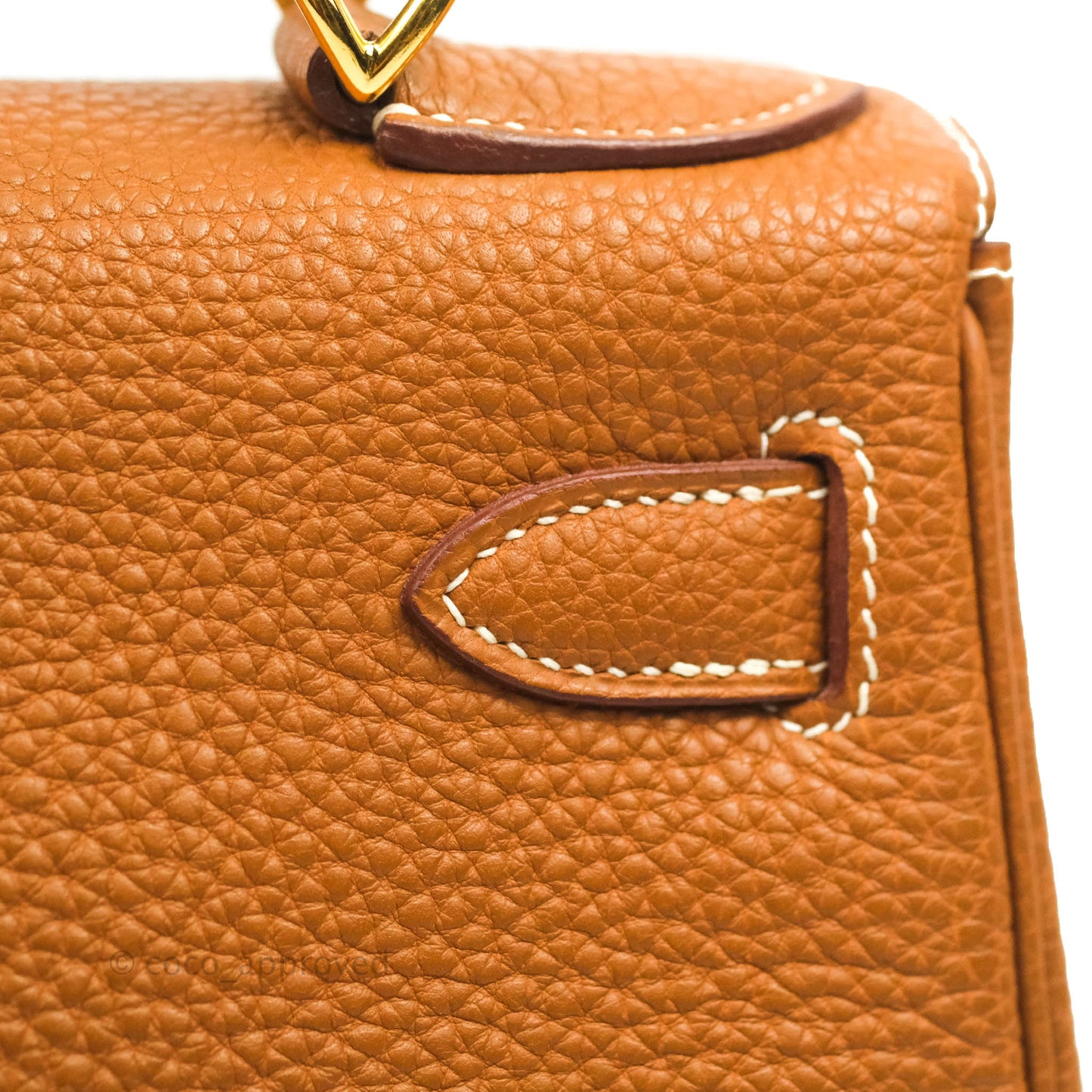 Hermès Kelly 28 Gold Clemence Gold Hardware