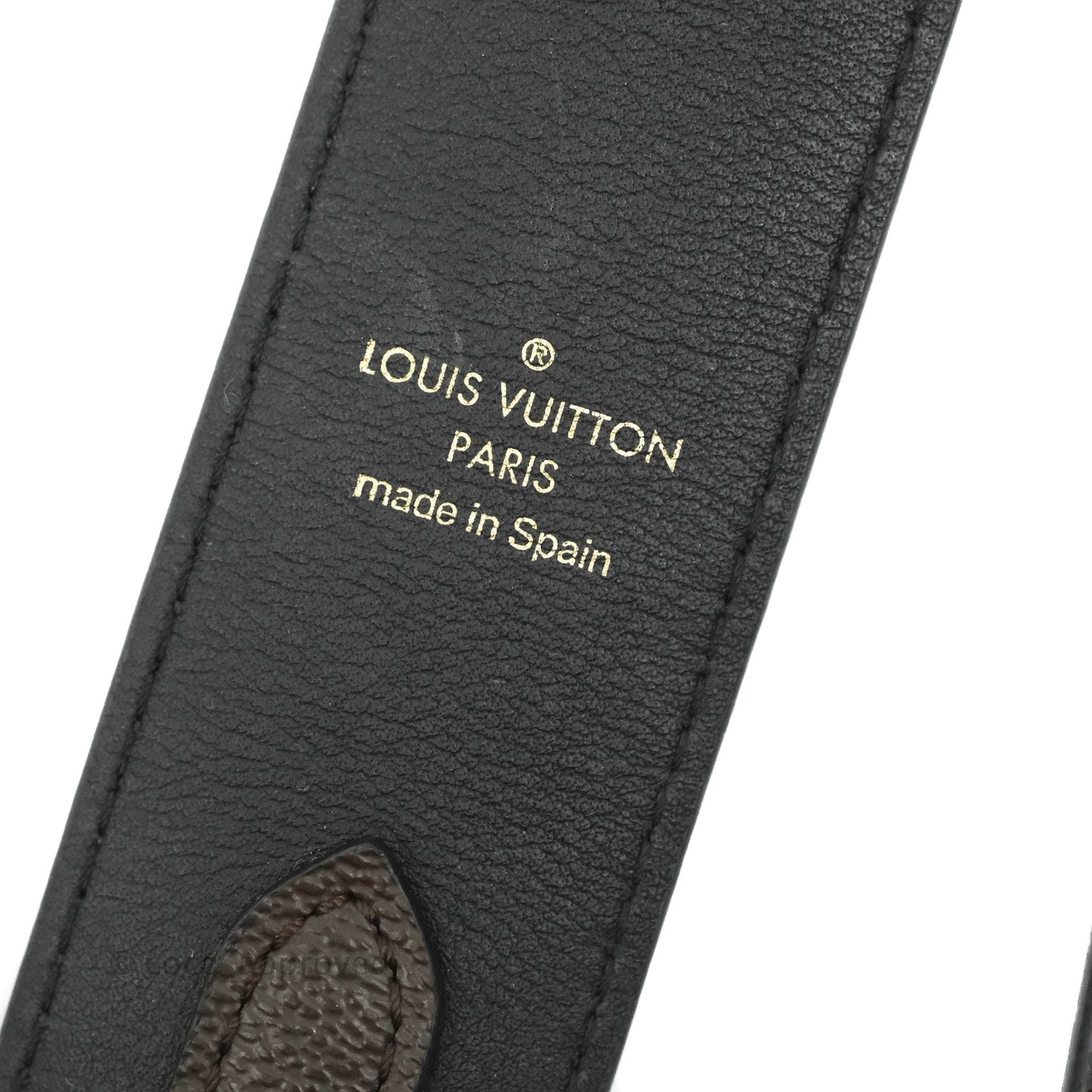 Louis Vuitton Bandouliere Strap Black Monogram