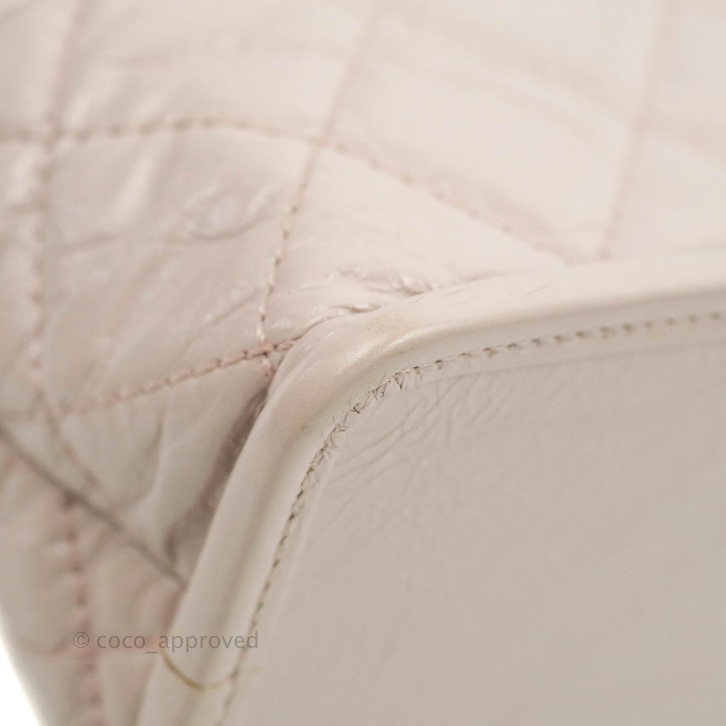 Chanel Mini Flap Nude Pink Crumpled Glazed Calfskin Ruthenium Hardware