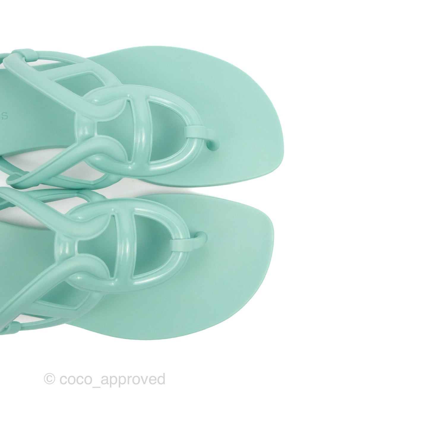 Hermes Egerie Sandal Mint Green Size 38