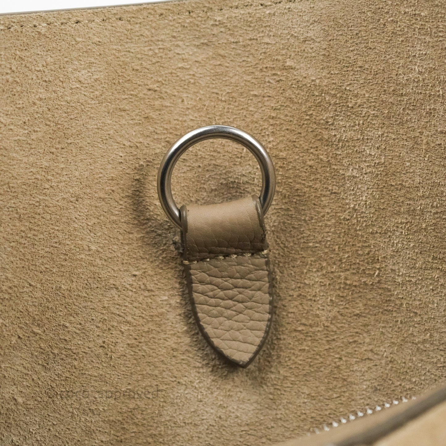 Celine Small Big Bag Light Taupe Supple Grained Leather Silver Hardware