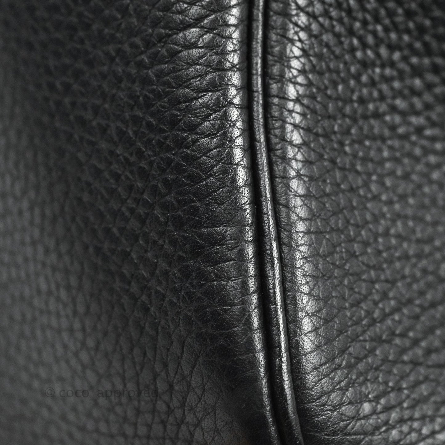 Hermès Lindy 30 Black Clemence Palladium Hardware