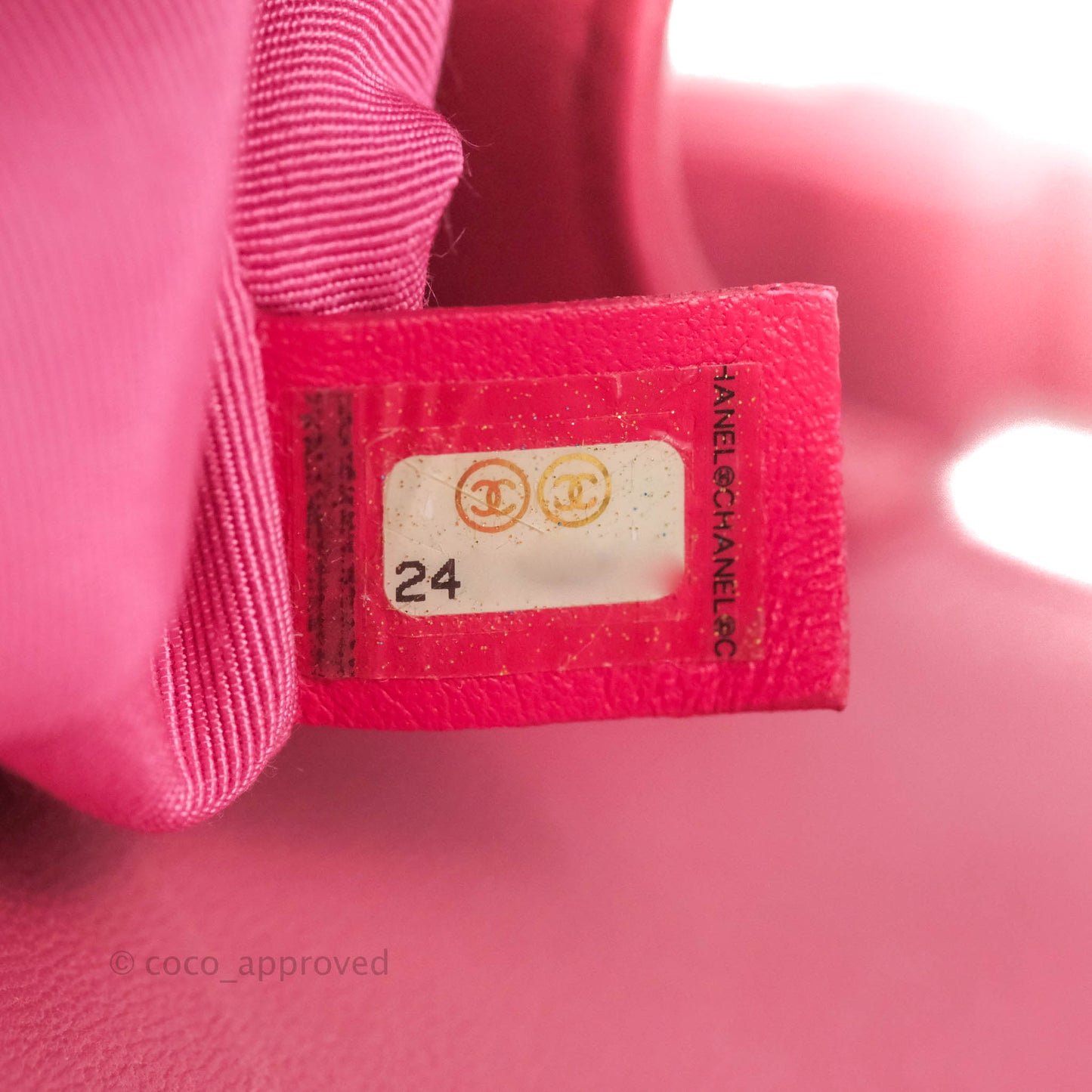 Chanel Quilted Medium Boy Dark Pink Calfskin Silver Hardware