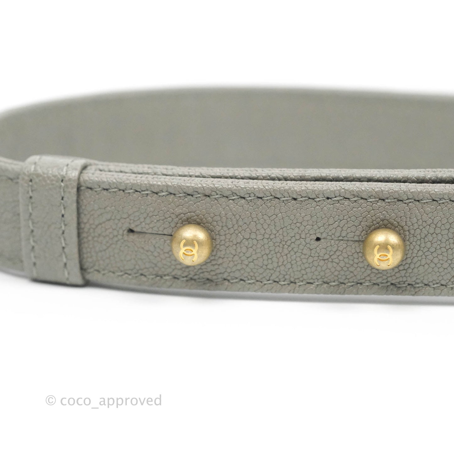 Chanel Small Quilted Boy Dark Grey Caviar Gold Hardware