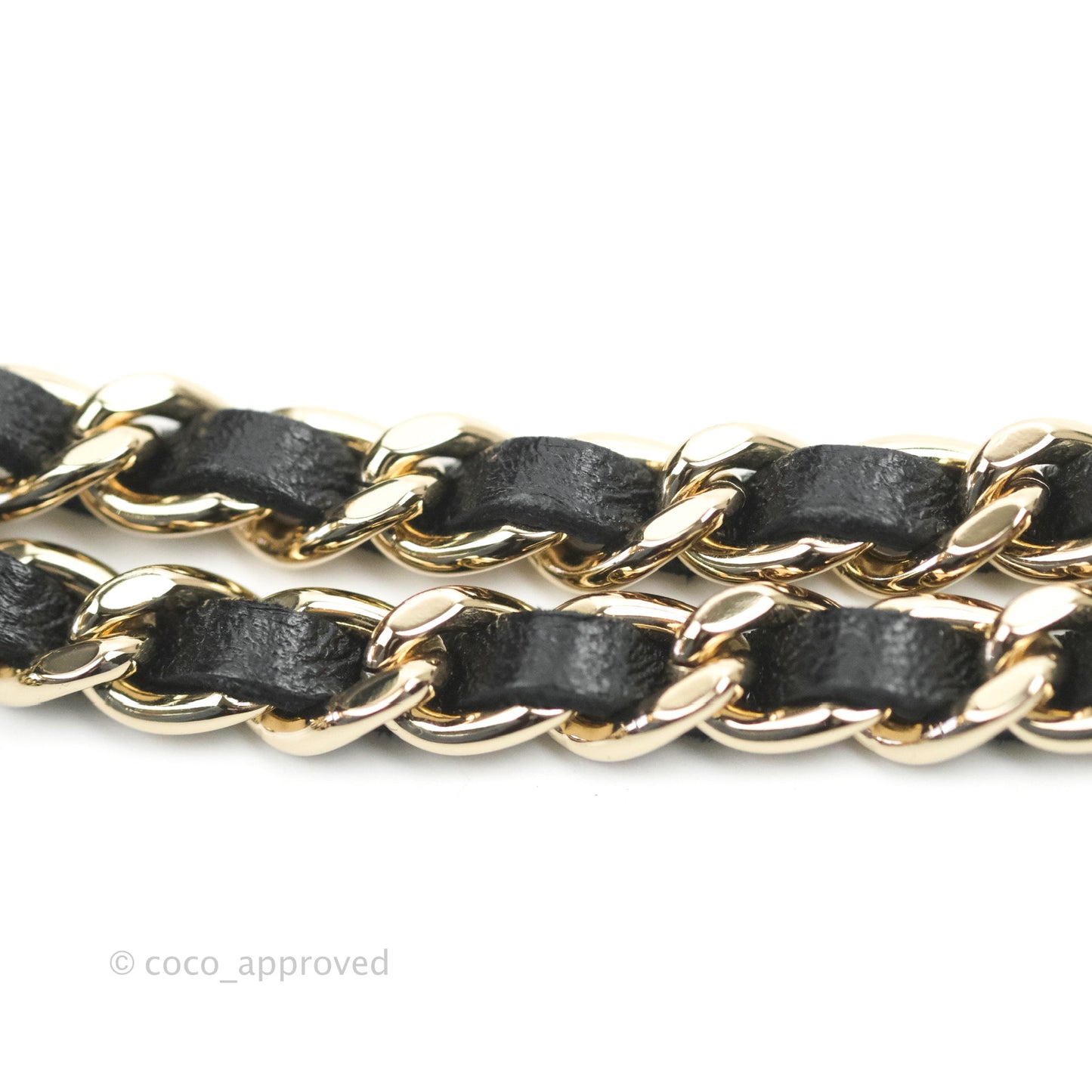 Chanel Vanity Rectangular Top Handle Black Lambskin Gold Hardware