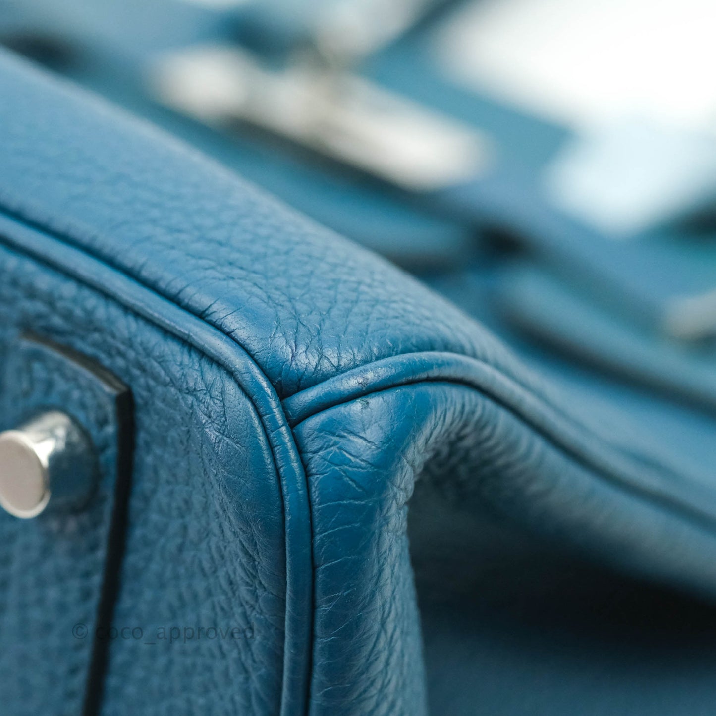 Hermès Birkin 30 Colvert Clemence Silver Hardware
