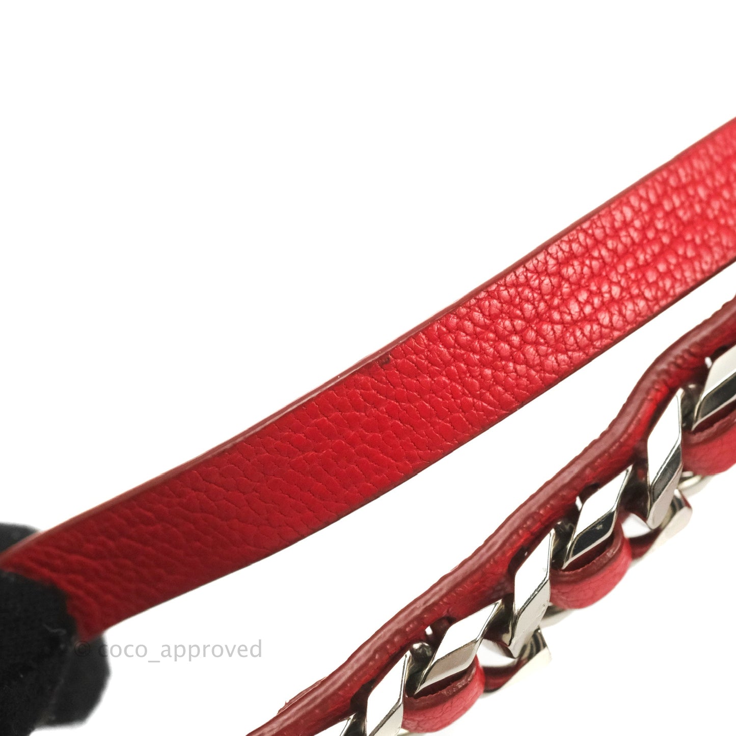 Givenchy Pandora Pouch Red Calfskin Silver Hardware