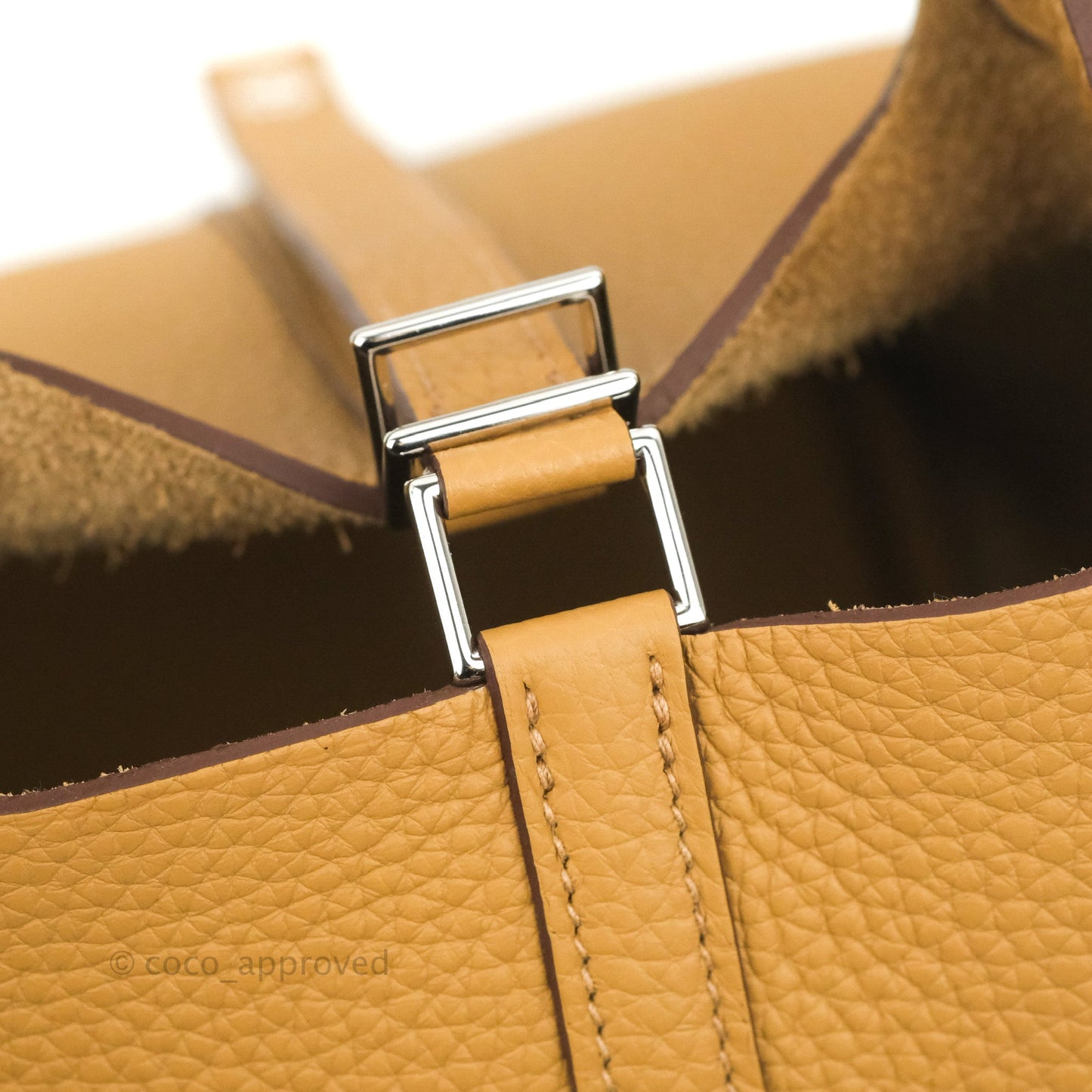 Hermès Picotin Lock 18 PM Biscuit Clemence Silver Hardware