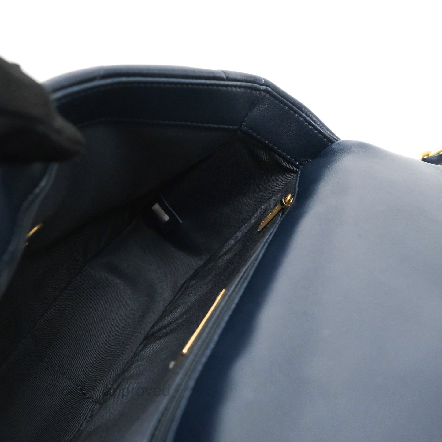 Chanel 19 Small Navy Lambskin Mixed Hardware