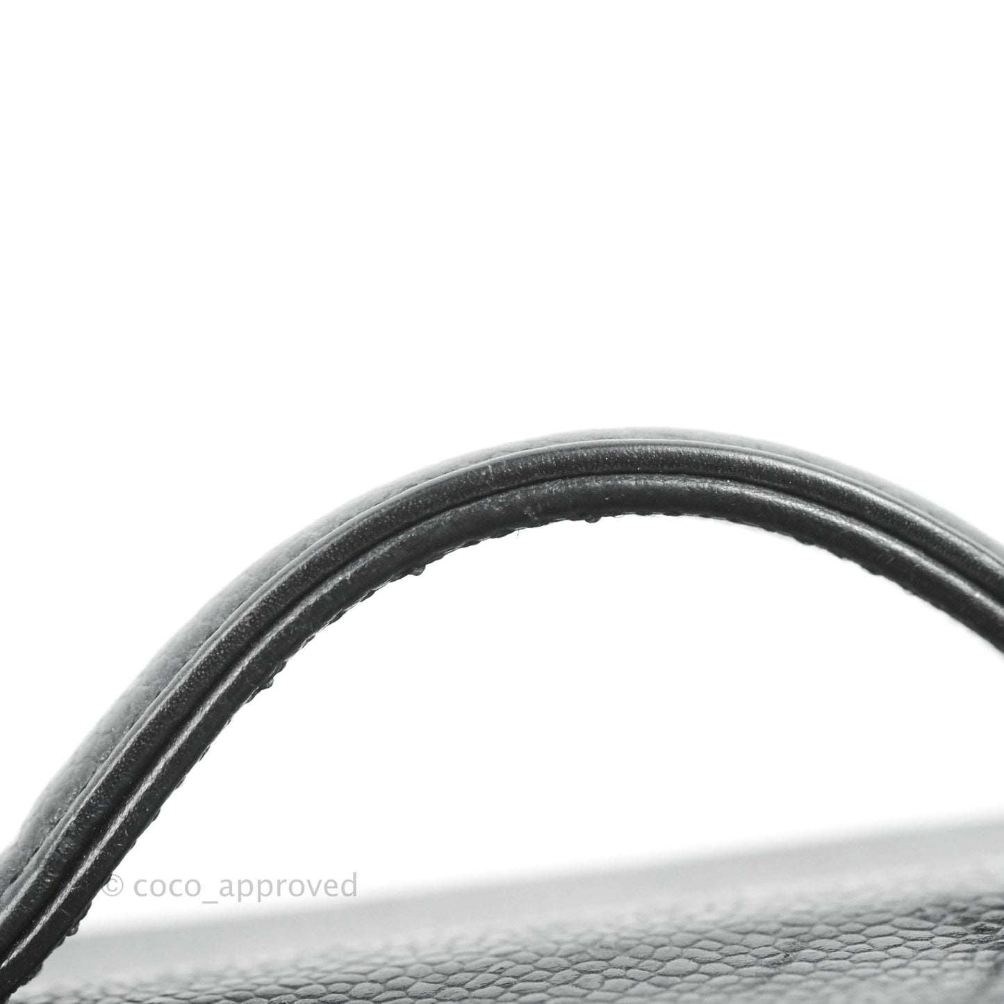 Chanel Vintage Vanity Case Black Caviar Gold Hardware