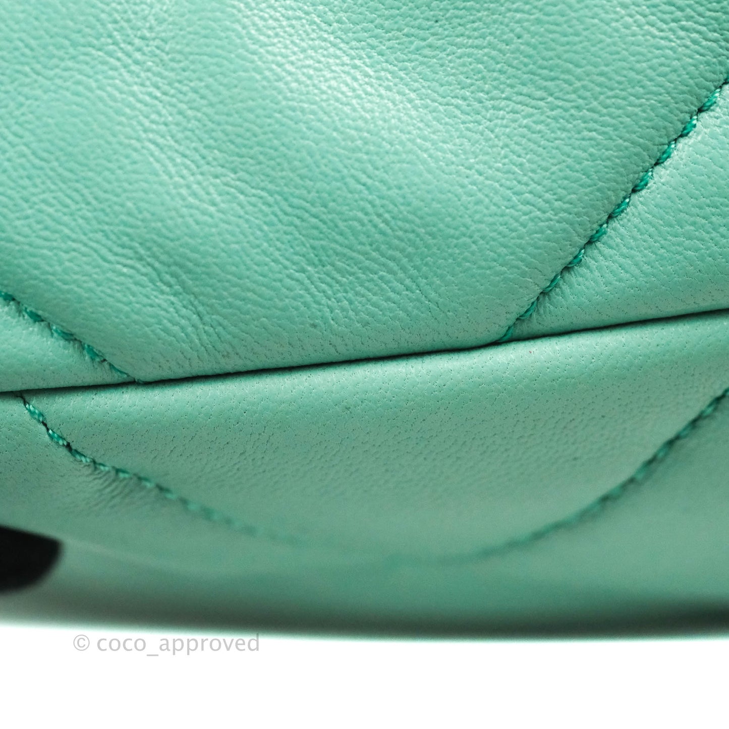 Chanel 19 Small Tiffany Blue Mixed Hardware