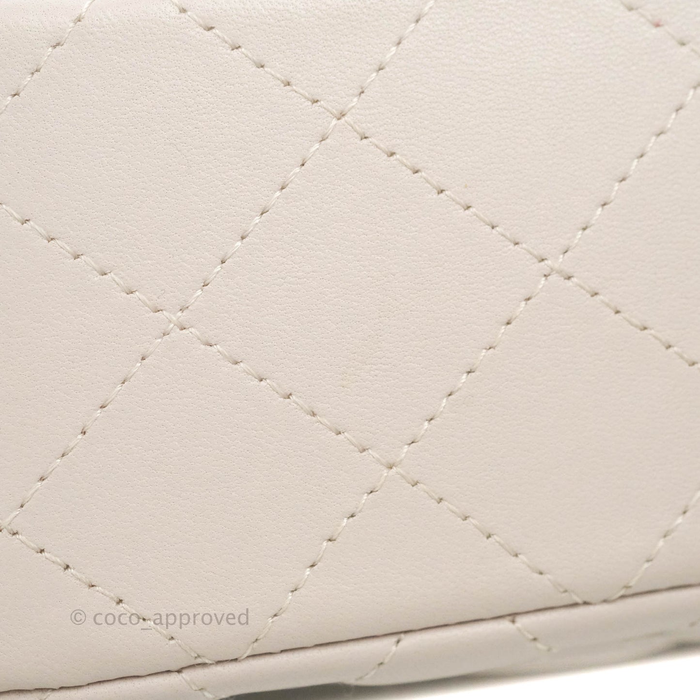 Chanel Quilted Mini Rectangular Light Lilac Lambskin Silver Hardware