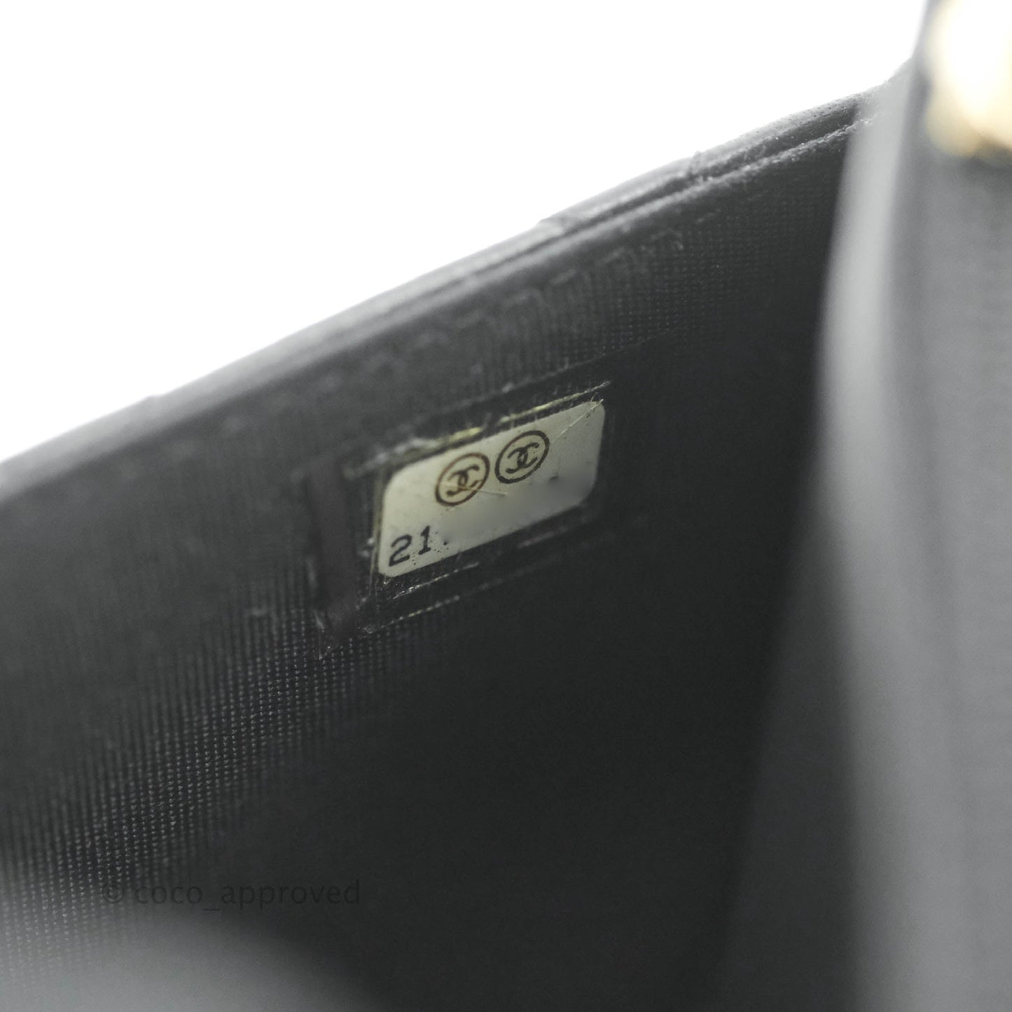 Chanel Boy Wallet on Chain WOC Black Lambskin Gold Hardware