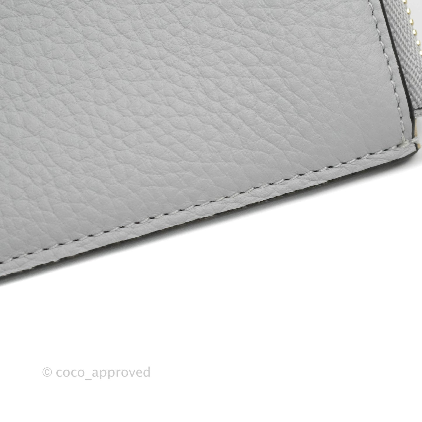 Chloe Alphabet Coin Purse Divine Grey
