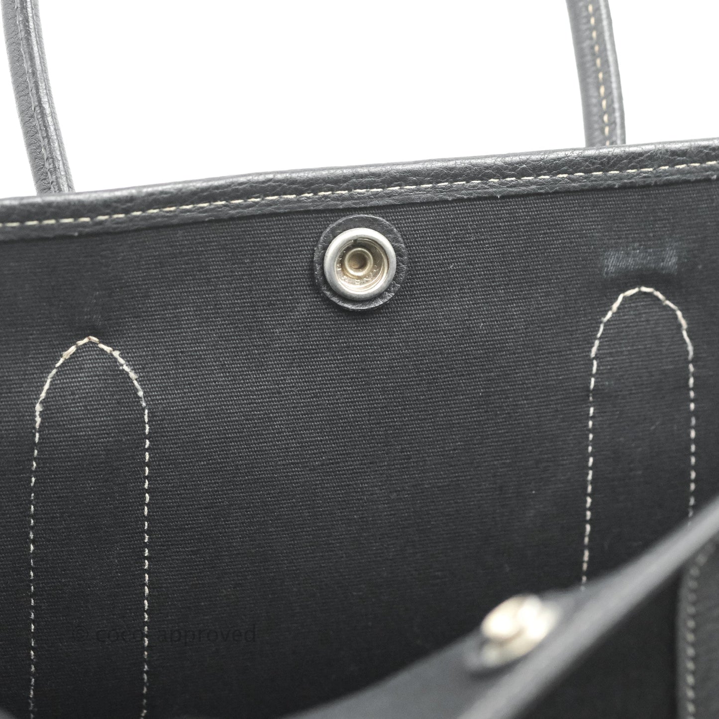 Hermès Garden Party 30 Canvas Black