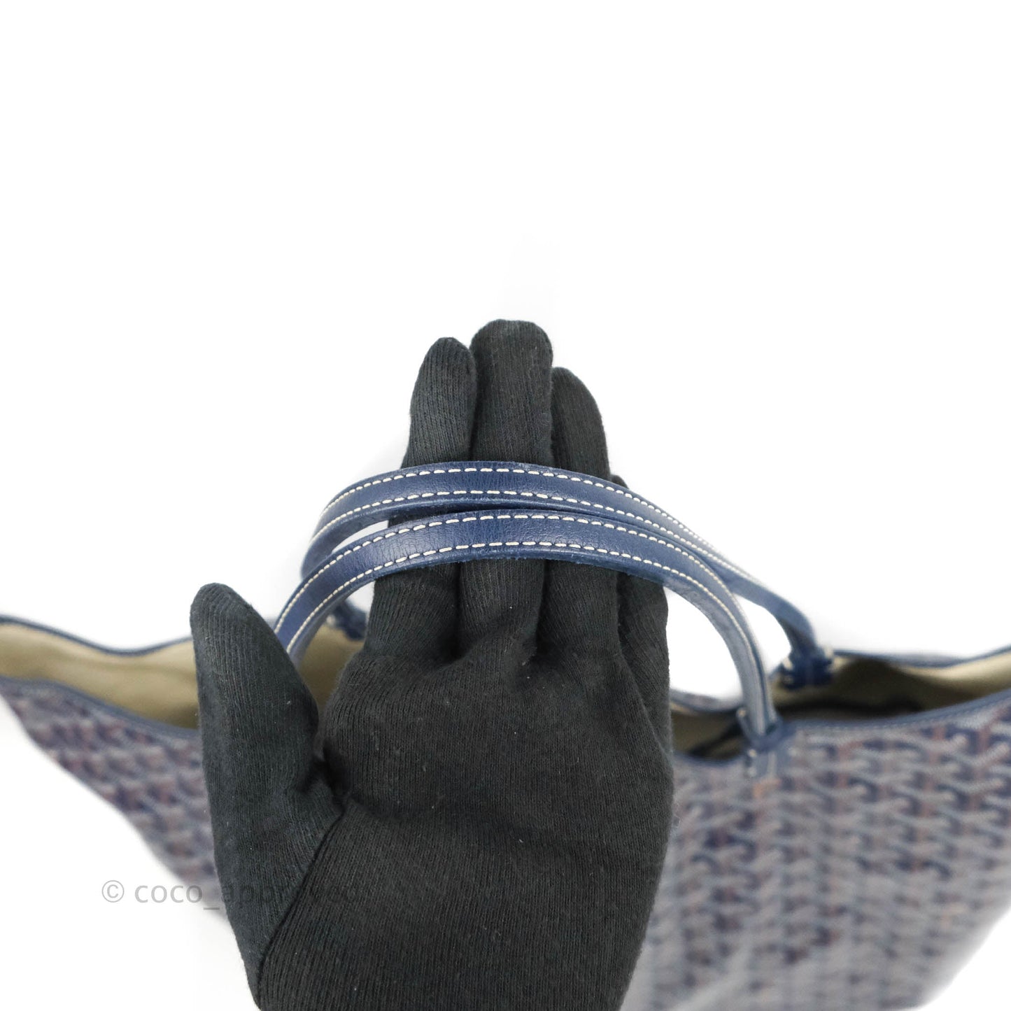 Goyard St. Louis Tote GM Navy