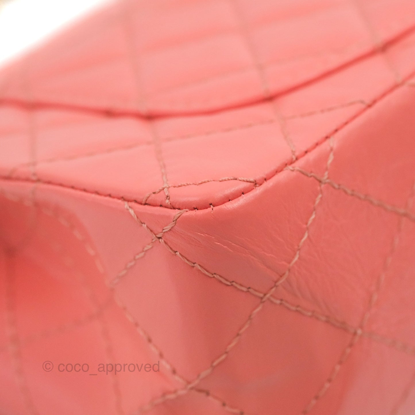 Chanel Mini Reissue 224 Pink Aged Calfskin Aged Gold Hardware