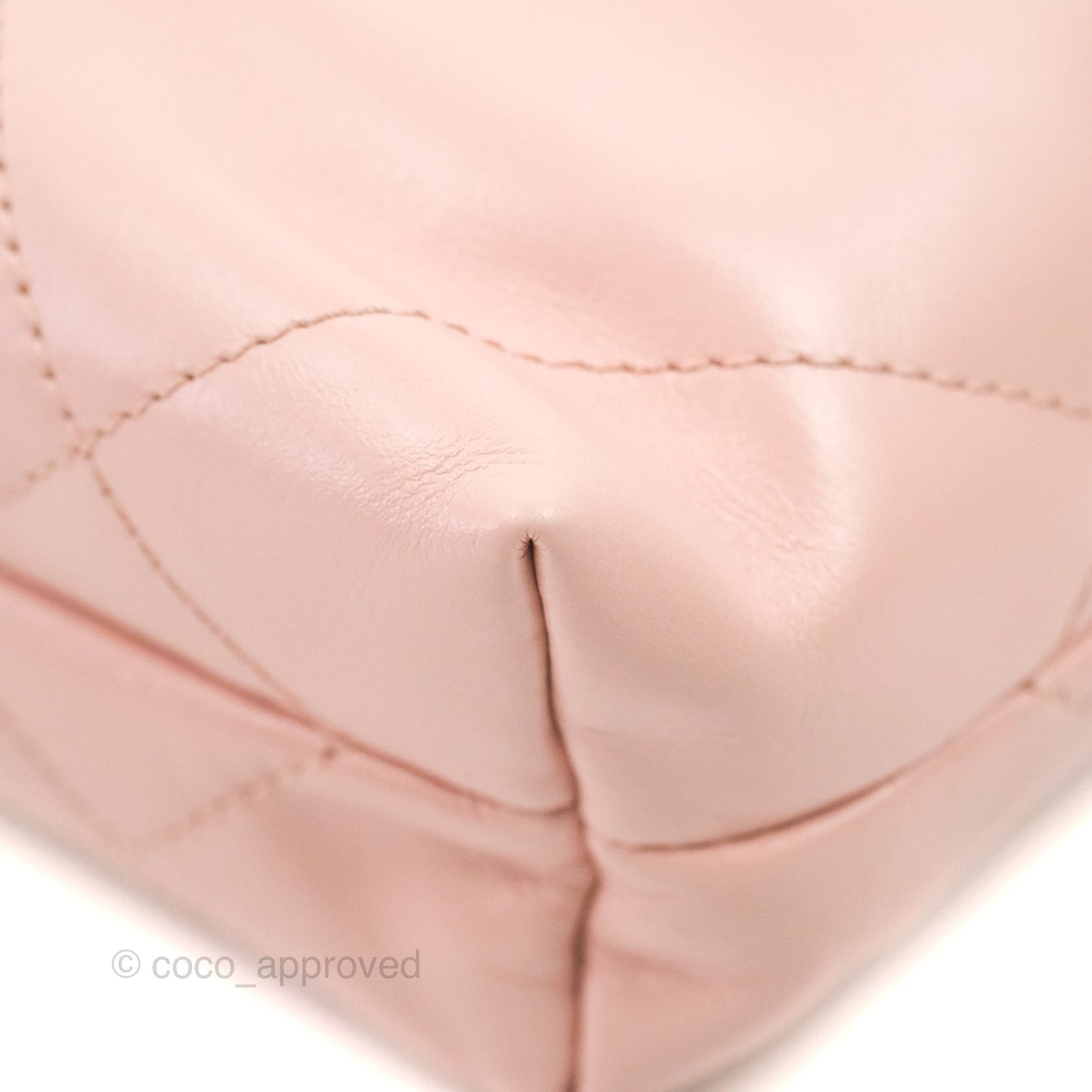 Chanel 22 Mini Bag Pink Shiny Crumpled Calfskin