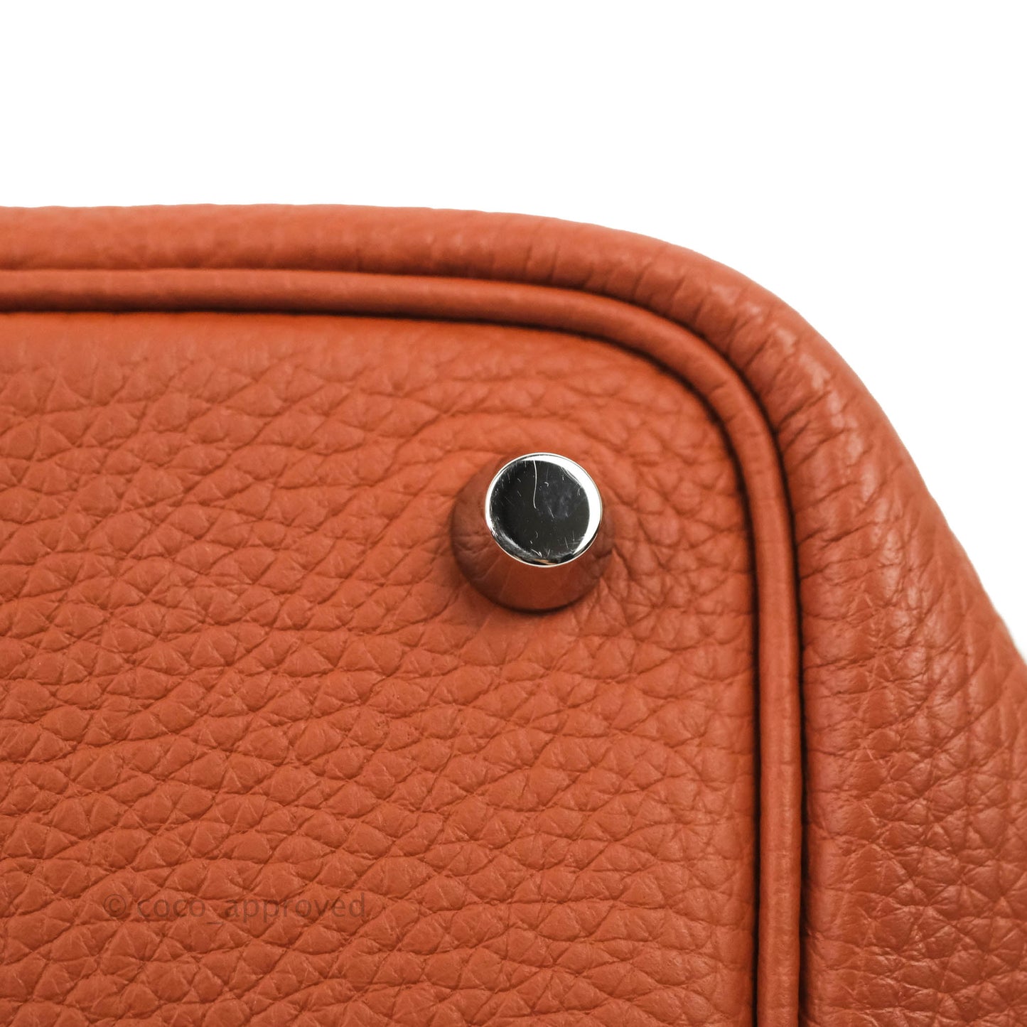 Hermès Picotin Lock 18 PM Cuivre 6C Clemence Palladium Hardware