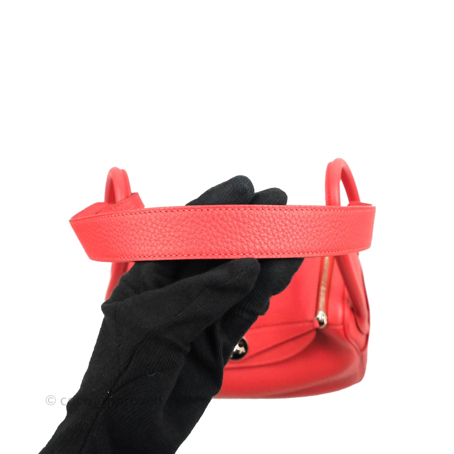 Hermès Lindy 26 Rose Jaipur Clemence Palladium Hardware