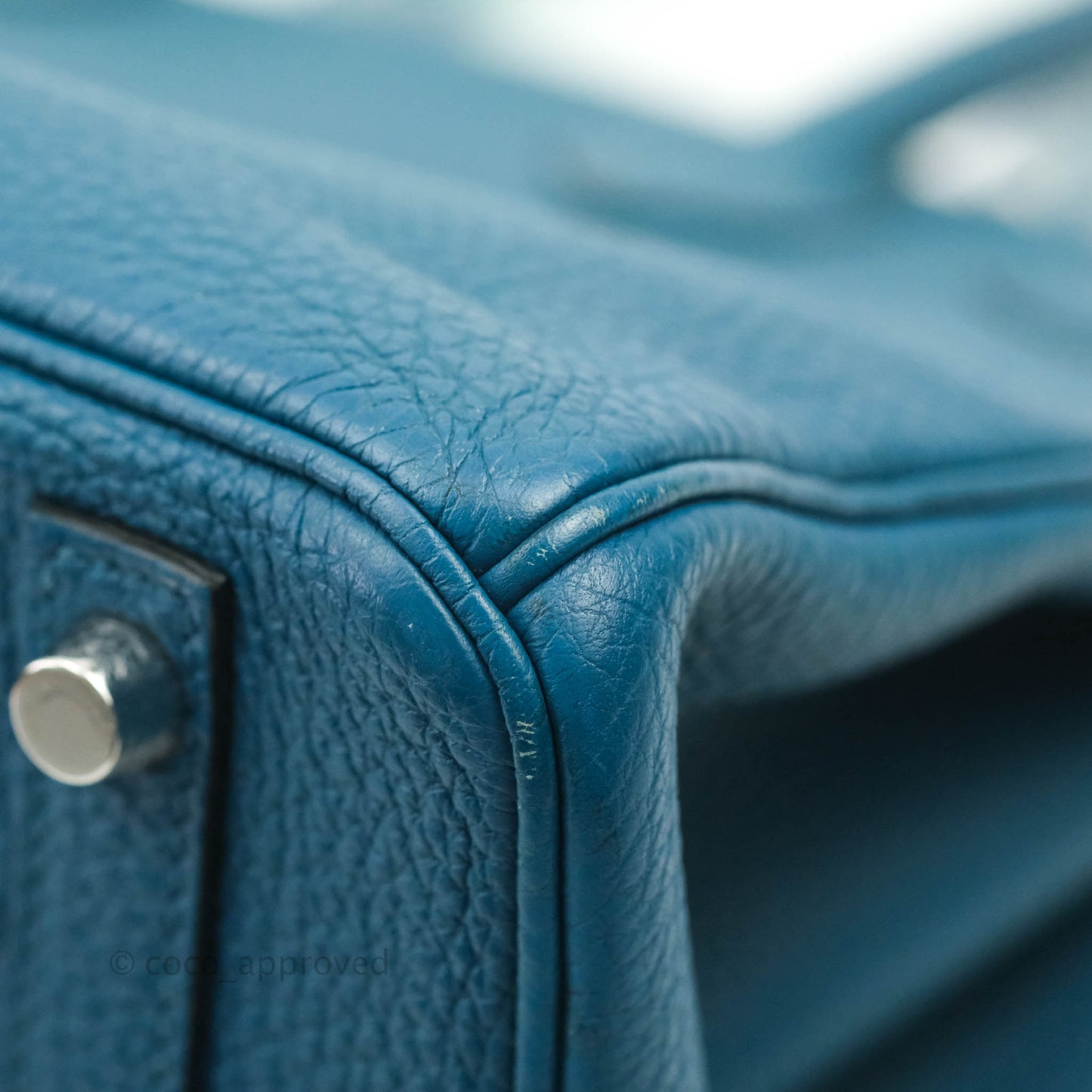 Hermès Birkin 30 Colvert Clemence Silver Hardware