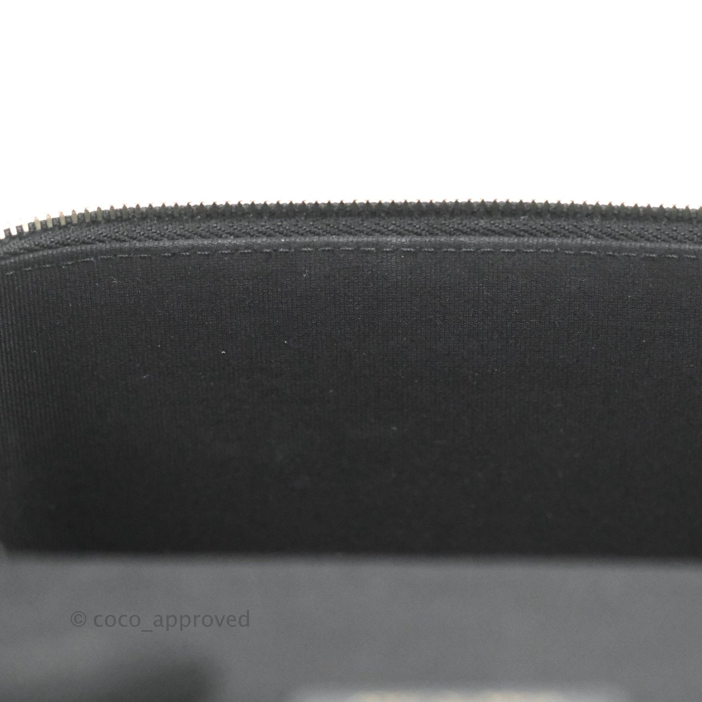 Chanel Vanity Rectangular Top Handle Black Lambskin Gold Hardware