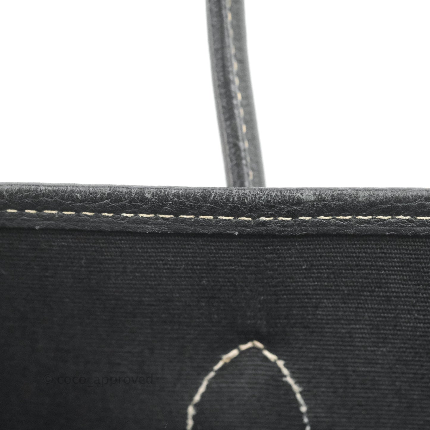 Hermès Garden Party 30 Canvas Black
