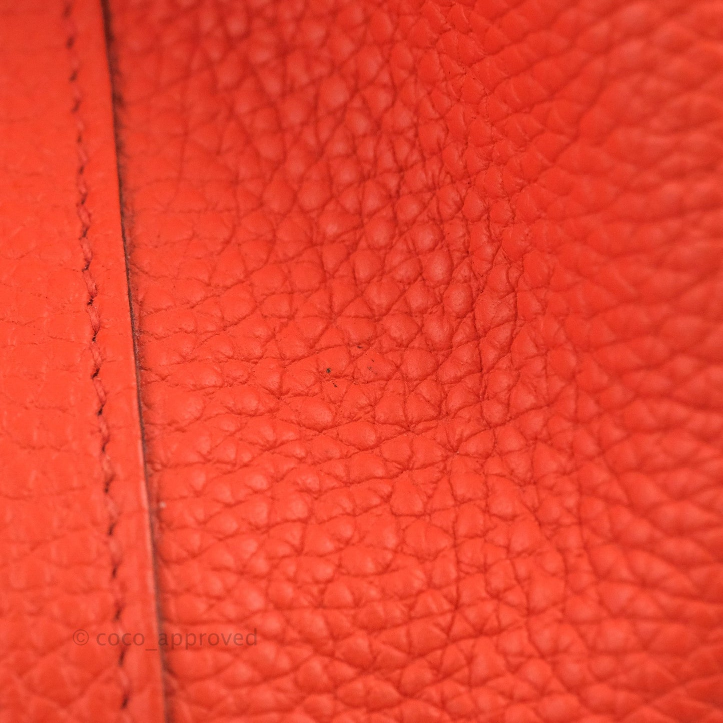Hermès Picotin 22 Orange Clemence Palladium Hardware