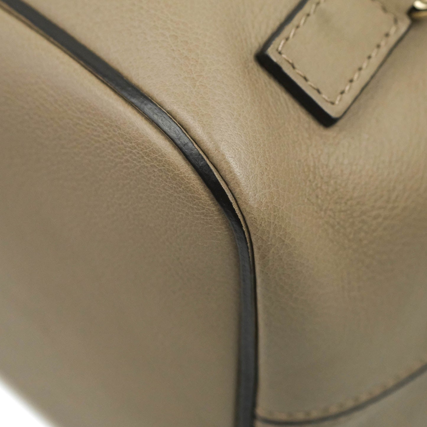 Chloe Small Faye Backpack Suede Calfskin Motty Grey Gold Hardware