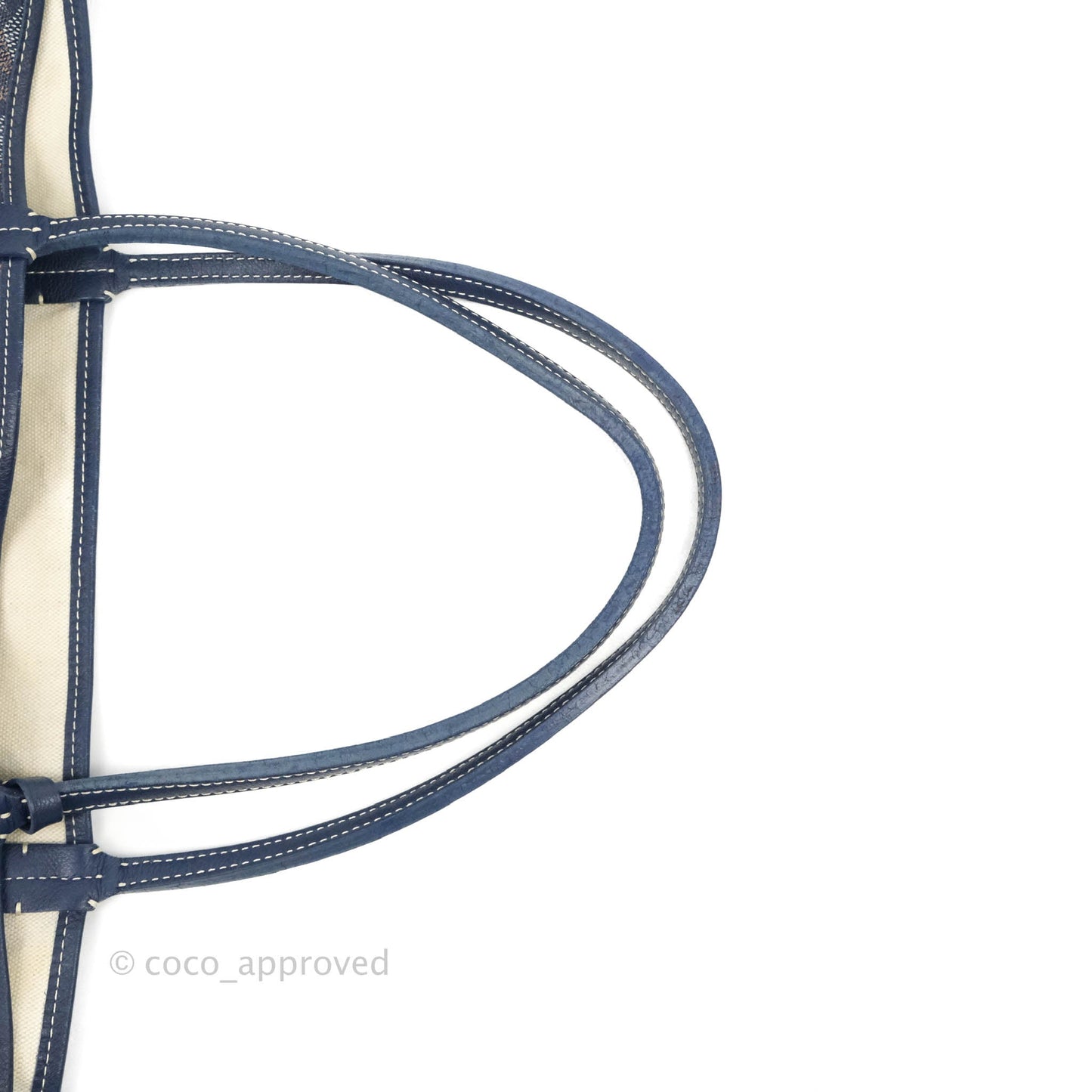 Goyard St. Louis Tote GM Navy