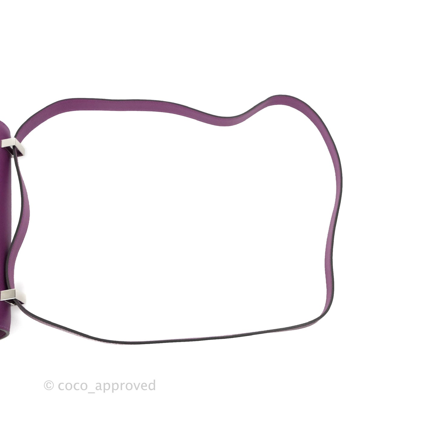 Hermès Constance 24 Anemone Evercolor Palladium Hardware