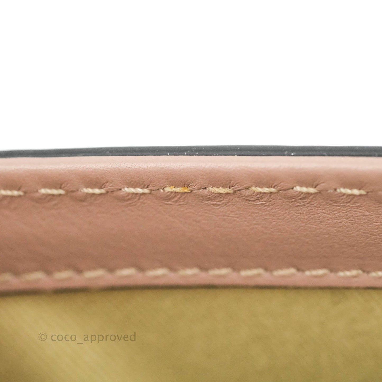 Valentino Vitello Small Glam Lock Rockstud Flap Poudre